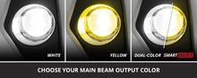 Diode Dynamics [17-26 BRZ/WRX/Crosstrek/Ascent/Forester] Elite Series Foxbeam Fog Light Kit - Dual-Color White/Yellow with Amber Backlight, DD8915