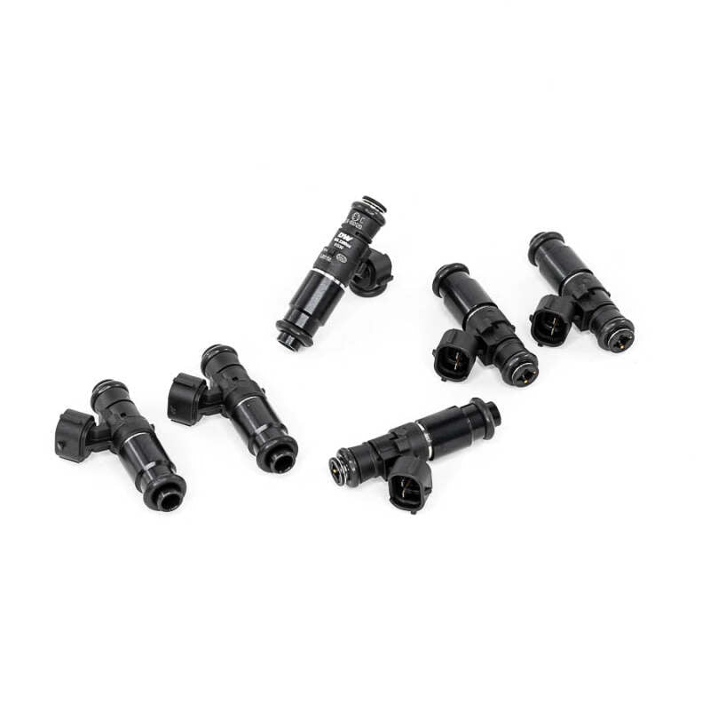 DeatschWerks [03-15 350Z-370Z] [09-15 GT-R] [98-02 Skyline NEO RB25DET] [03-14 G35/G37] 2400cc Fuel Injectors, Set of 6 - Black - JDMuscleFuel Injectors and Accessoriesdwk16S-05-2400-6