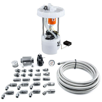 DeatschWerks [06-11 Civic Si] DW400 Pump Module and Return Kit with CPE Fuel Lines - Black - JDMuscleFuel Pumps and Accessoriesdwk9-401-607-7041