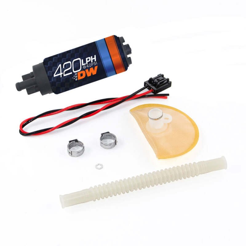 DeatschWerks [09-15 370Z][08-14 G37] DW420 420 LPH In-Tank Fuel Pump with Install Kit - JDMuscleFuel Pumps and Accessoriesdwk9-421-1020