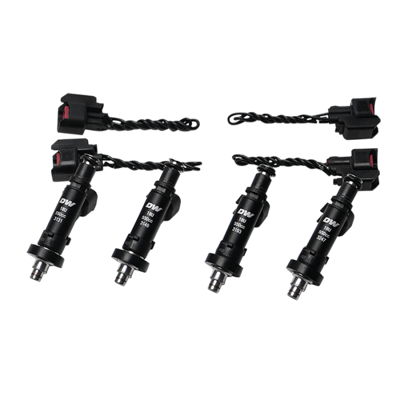 DeatschWerks [91-01 Acura Integra / 92-00 Civic] 550cc Fuel Injectors - Set of 4 - JDMuscleFuel Injectors and Accessoriesdwk18U-04-0550-4