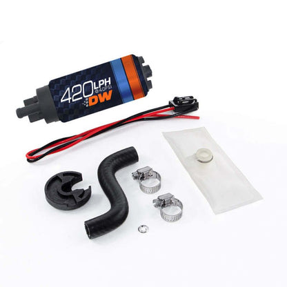 Deatschwerks DW420 Series 420lph In - Tank Fuel Pump w/ Install Kit For 85 - 97 Ford Mustang - JDMuscleShop the look 2dwk9-421-1014
