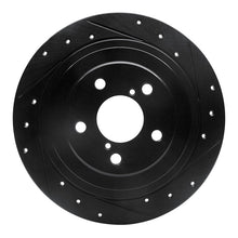 DFC 00 - 06 Subaru Baja Rear Right Drilled & Slotted Black Brake Rotor | dfc633 - 13032R - JDMuscleSPK927255