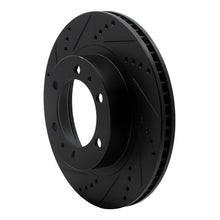DFC 03 - 23 Toyota 4Runner Front Left Drilled & Slotted Black Brake Rotor | dfc633 - 76128L - JDMuscleSPK929714