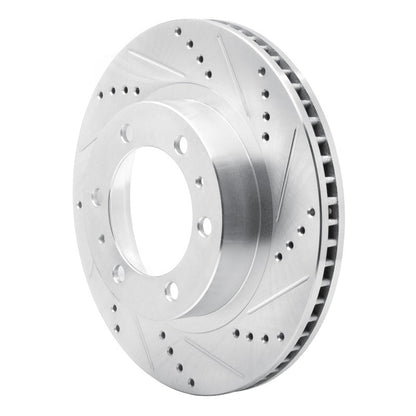 DFC 03 - 23 Toyota FJ Cruiser Front Right Drilled & Slotted Silver Brake Rotor Part Number DFC631 - 76128R | dfc631 - 76128R - JDMuscleSPK926513