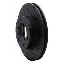 DFC 03 - 23 Toyota Tacoma Front Right Drilled & Slotted Black Brake Rotor | dfc633 - 76128R - JDMuscleSPK929715