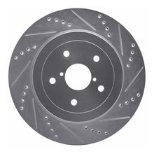DFC 05 - 07 Subaru Impreza Rear Right Drilled & Slotted Silver Brake Rotor | dfc631 - 13017R - JDMuscleSPK922272