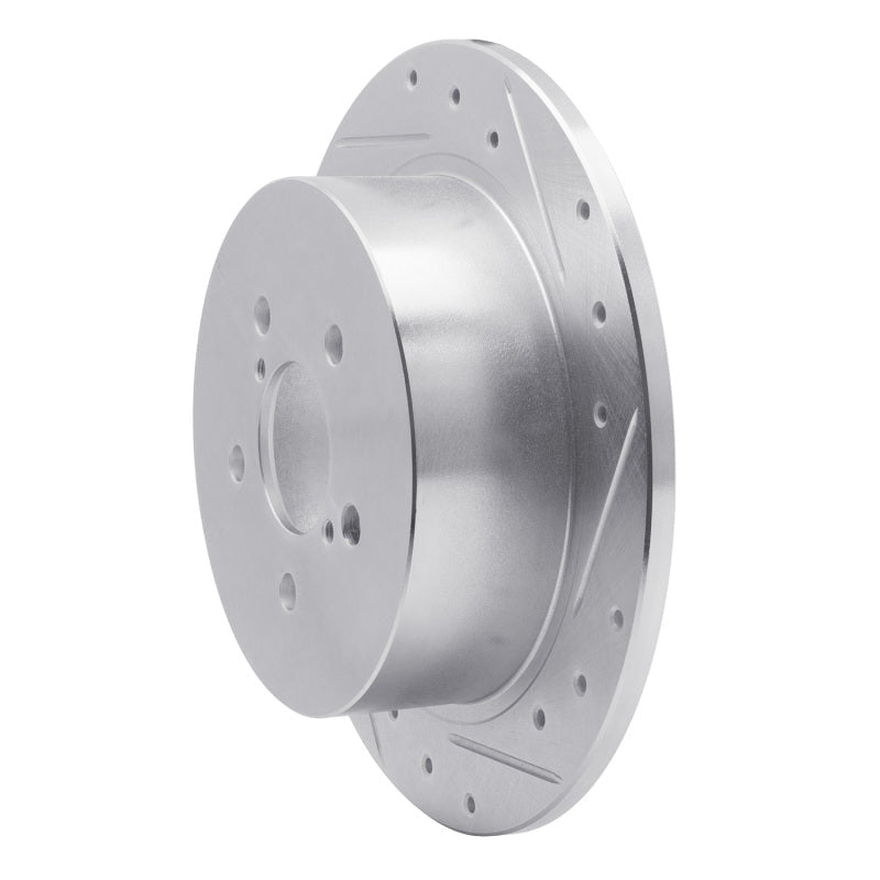 DFC 05 - 09 Subaru Legacy Rear Right Drilled & Slotted Silver Brake Rotor | dfc631 - 13020R - JDMuscleSPK922278