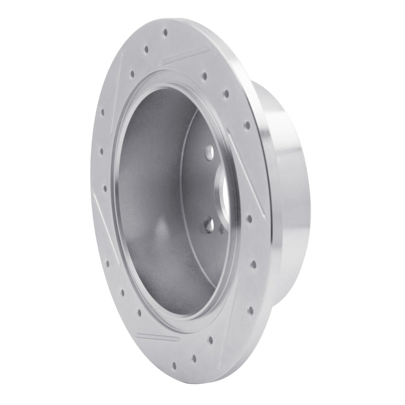 DFC 05 - 09 Subaru Legacy Rear Right Drilled & Slotted Silver Brake Rotor | dfc631 - 13020R - JDMuscleSPK922278