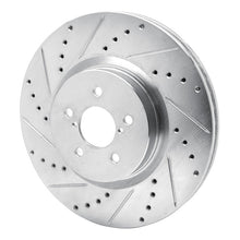 DFC 05 - 18 Subaru Forester Front Left Drilled and Slotted Silver Brake Rotor | dfc631 - 13018L - JDMuscleSPK922273