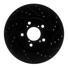 DFC 06 - 14 Honda Ridgeline Front Right Drilled & Slotted Black Brake Rotor | dfc633 - 59051R - JDMuscleSPK928846