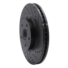 DFC 06 - 21 Subaru Outback Front Right Drilled & Slotted Black Brake Rotor | dfc633 - 13035R - JDMuscleSPK927261
