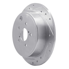 DFC 08 - 15 Subaru Forester Rear Left Drilled & Slotted Silver Brake Rotor | dfc631 - 13021L - JDMuscleSPK922279