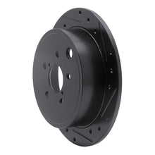 DFC 08 - 15 Subaru Legacy Rear Right Drilled & Slotted Black Brake Rotor | dfc633 - 13021R - JDMuscleSPK927236