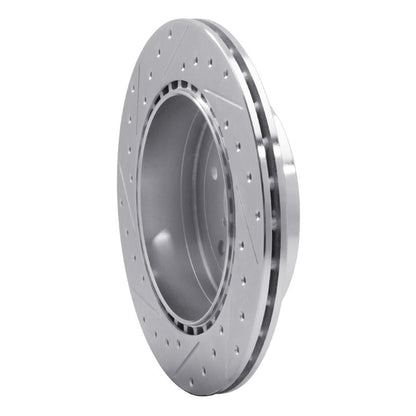 DFC 08 - 20 Subaru Impreza Rear Right Drilled & Slotted Silver Brake Rotor | dfc631 - 13022R - JDMuscleSPK922282
