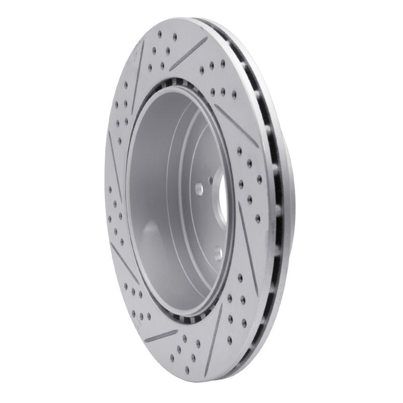 DFC 08 - 20 Subaru WRX STI Rear Right Drilled & Slotted Geoperformance Rotor | dfc830 - 13022R - JDMuscleSPK997339