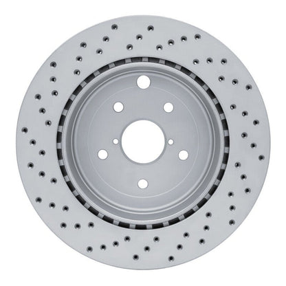 DFC [08-20 WRX] Rear Right Drilled GeoPerformance Rotor - Black Hat - JDMuscleBrake Rotorsdfc820-13022R