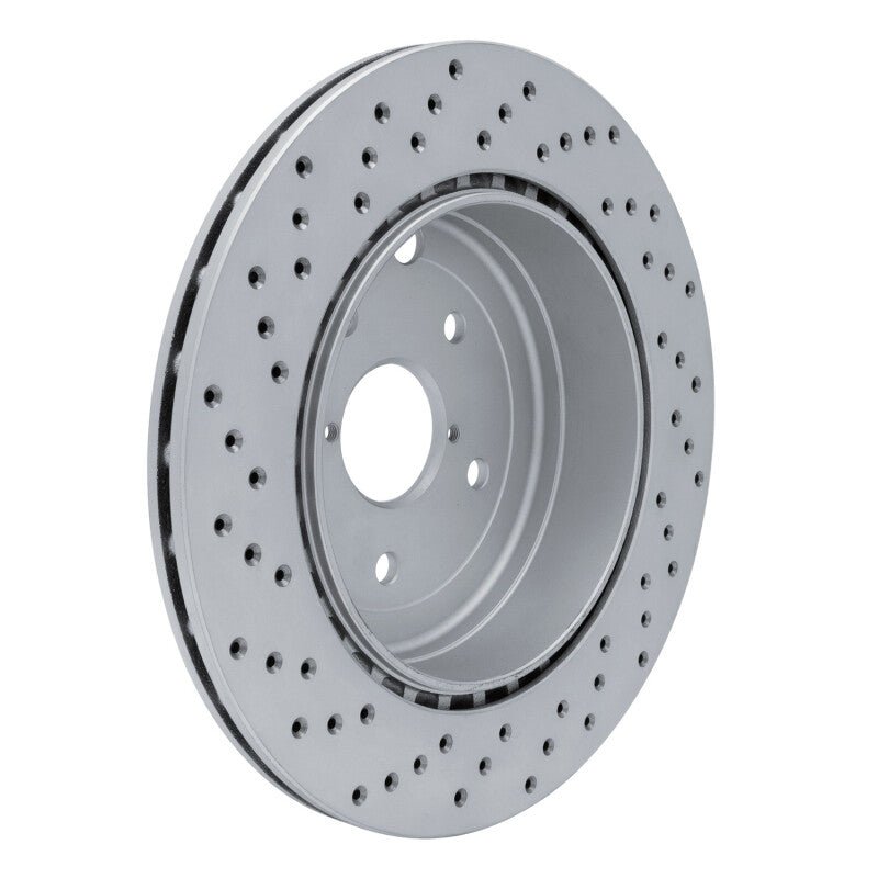 DFC [08-20 WRX] Rear Right Drilled GeoPerformance Rotor - Black Hat - JDMuscleBrake Rotorsdfc820-13022R