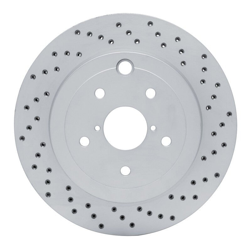 DFC [08-20 WRX] Rear Right Drilled GeoPerformance Rotor - Black Hat - JDMuscleBrake Rotorsdfc820-13022R