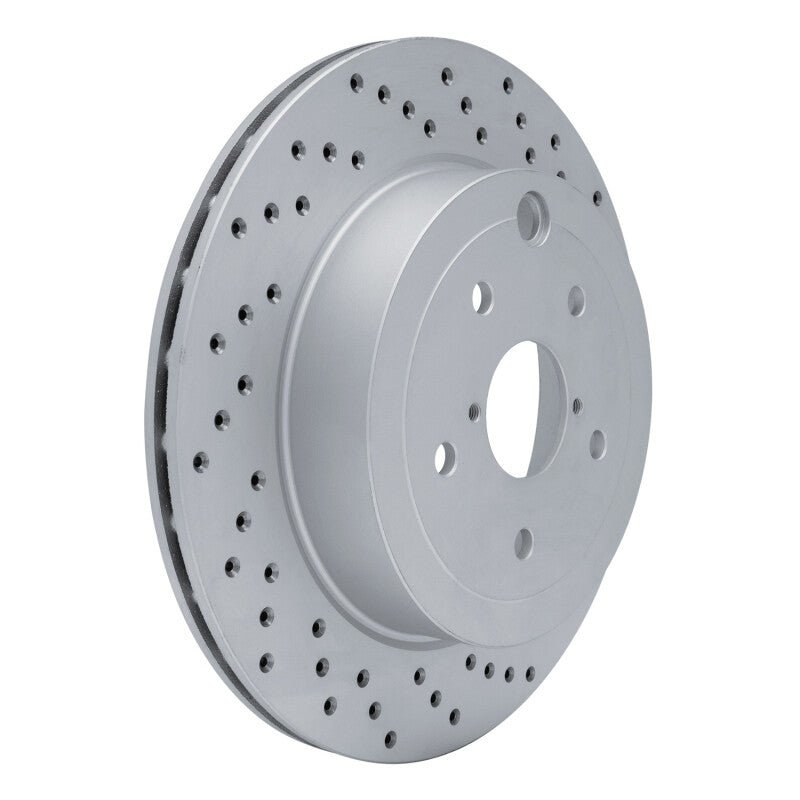 DFC [08-20 WRX] Rear Right Drilled GeoPerformance Rotor - Black Hat - JDMuscleBrake Rotorsdfc820-13022R