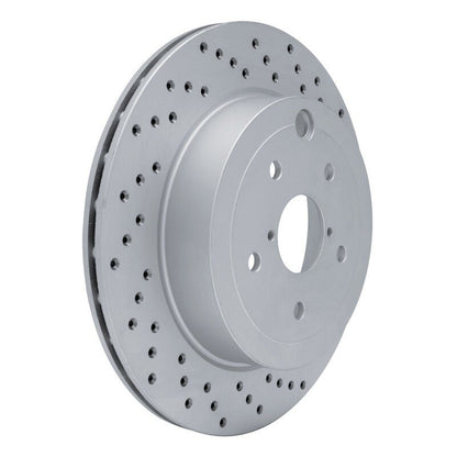 DFC [08-20 WRX] Rear Right Drilled GeoPerformance Rotor - Black Hat - JDMuscleBrake Rotorsdfc820-13022R