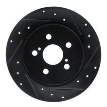 DFC 09 - 15 Toyota Corolla Rear Right Drilled and Slotted Black Brake Rotor, Part Number DFC633 - 92043R | dfc633 - 92043R - JDMuscleSPK994131