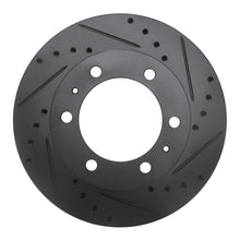 DFC 09 - 15 Toyota Hi - Lux (Mexico) Front Right Drilled and Slotted Black Brake Rotor with Part Number DFC633 - 92069R | dfc633 - 92069R - JDMuscleSPK994168