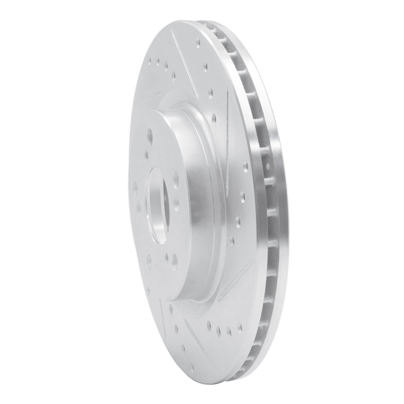 DFC 12 - 16 Honda CR - V Front Right Drilled & Slotted Silver Brake Rotor - Easy Install, No Modifications Needed | dfc631 - 59057R - JDMuscleSPK925309