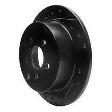 DFC 12 - 23 Subaru Crosstrek Rear Left Drilled & Slotted Black Brake Rotor | dfc633 - 13025L - JDMuscleSPK927243