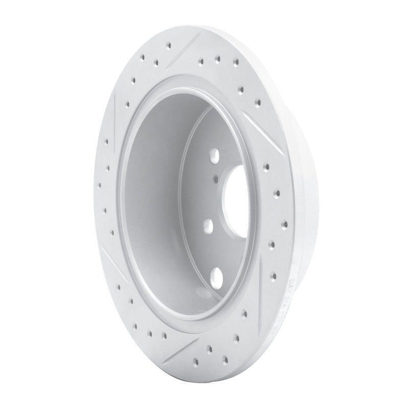 DFC 12 - 23 Subaru Impreza Rear Right Drilled & Slotted Geoperformance Rotor | dfc830 - 13025R - JDMuscleSPK997345