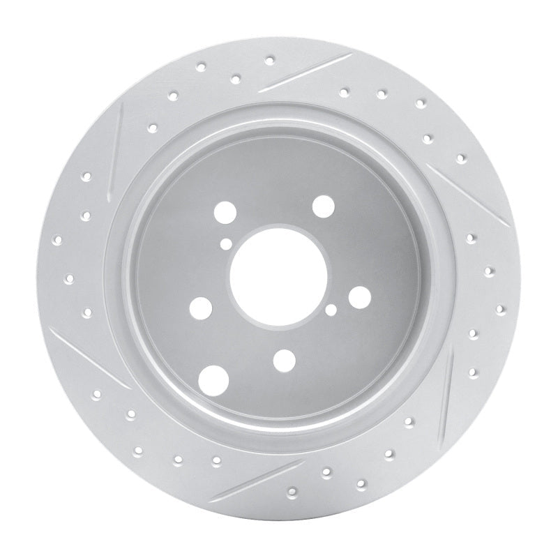 DFC 12 - 23 Subaru Impreza Rear Right Drilled & Slotted Geoperformance Rotor | dfc830 - 13025R - JDMuscleSPK997345