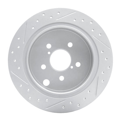 DFC 12 - 23 Subaru Impreza Rear Right Drilled & Slotted Geoperformance Rotor | dfc830 - 13025R - JDMuscleSPK997345
