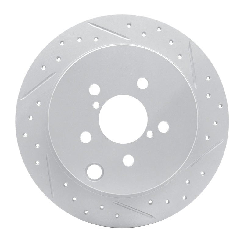 DFC 12 - 23 Subaru Impreza Rear Right Drilled & Slotted Geoperformance Rotor | dfc830 - 13025R - JDMuscleSPK997345