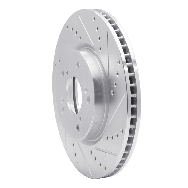 DFC 13 - 22 Honda Accord Sedan Front Right Drilled & Slotted Silver Brake Rotor | dfc631 - 59039R - JDMuscleSPK925273