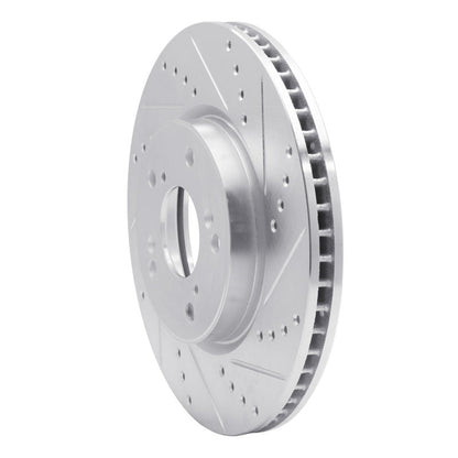 DFC 13 - 22 Honda Accord Sedan Front Right Drilled & Slotted Silver Brake Rotor | dfc631 - 59039R - JDMuscleSPK925273