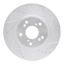 DFC 13 - 25 Honda Civic Sedan Front Right Drilled & Slotted Silver Brake Rotor (Part Number: DFC631 - 59037R) | dfc631 - 59037R - JDMuscleSPK925269