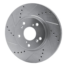 DFC 13 - 25 Honda HR - V Front Left Drilled & Slotted Silver Brake Rotor | dfc631 - 59037L - JDMuscleSPK925268