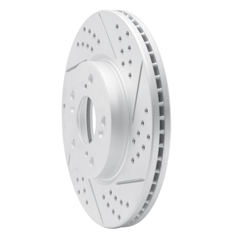 DFC 13 - 26 Honda HR - V Front Right Drilled & Slotted Geoperformance Rotor | dfc830 - 59037R - JDMuscleSPK999039