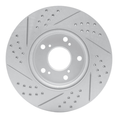 DFC 13 - 26 Honda HR - V Front Right Drilled & Slotted Geoperformance Rotor | dfc830 - 59037R - JDMuscleSPK999039