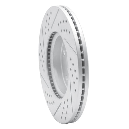 DFC 13 - 26 Honda HR - V Front Right Drilled & Slotted Geoperformance Rotor | dfc830 - 59037R - JDMuscleSPK999039