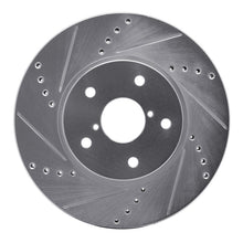 DFC 15 - 19 Subaru Legacy Front Left Drilled & Slotted Silver Brake Rotor | dfc631 - 13026L - JDMuscleSPK922289