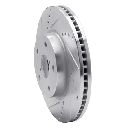 DFC 15 - 19 Subaru Legacy Front Left Drilled & Slotted Silver Brake Rotor | dfc631 - 13026L - JDMuscleSPK922289