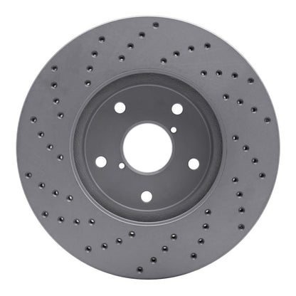 DFC 15 - 19 Subaru Legacy Front Right Drilled Geoperformance Rotor | dfc820 - 13026R - JDMuscleSPK969641