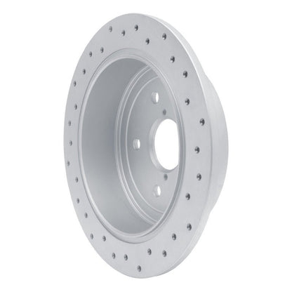 DFC 15 - 21 Subaru WRX Rear Left Drilled Geoperformance Rotor - High - Performance Brake Component | dfc820 - 13024L - JDMuscleSPK969636
