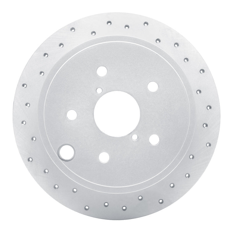 DFC 15 - 21 Subaru WRX Rear Left Drilled Geoperformance Rotor - High - Performance Brake Component | dfc820 - 13024L - JDMuscleSPK969636