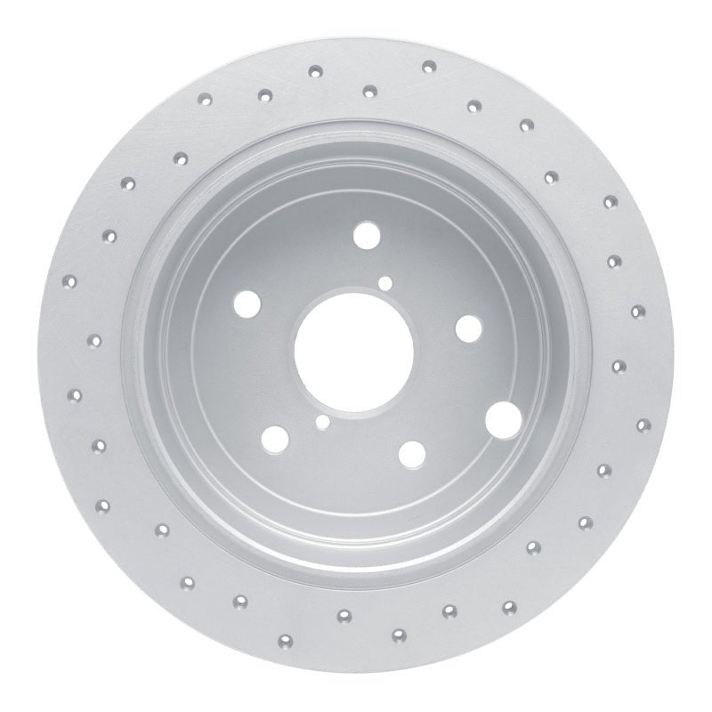 DFC 15 - 21 Subaru WRX Rear Left Drilled Geoperformance Rotor - High - Performance Brake Component | dfc820 - 13024L - JDMuscleSPK969636