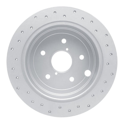 DFC 15 - 21 Subaru WRX Rear Left Drilled Geoperformance Rotor - High - Performance Brake Component | dfc820 - 13024L - JDMuscleSPK969636