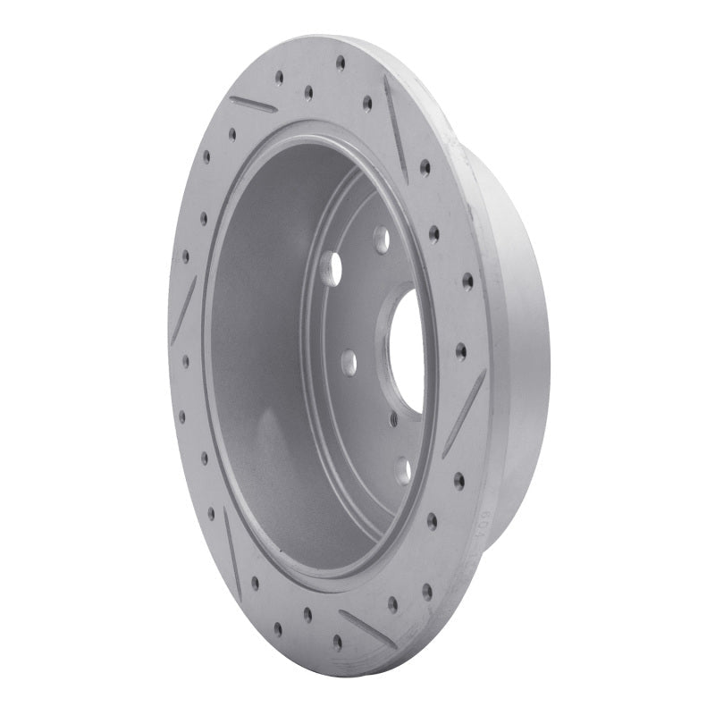 DFC 15 - 21 Subaru WRX Rear Left Drilled & Slotted Geoperformance Rotor - High - Performance Brake Upgrade | dfc830 - 13024L - JDMuscleSPK997342