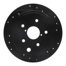 DFC 15 - 21 Subaru WRX Rear Right Drilled & Slotted Black Brake Rotor - Precision Balance for Smooth Stopping | dfc633 - 13024R - JDMuscleSPK927242