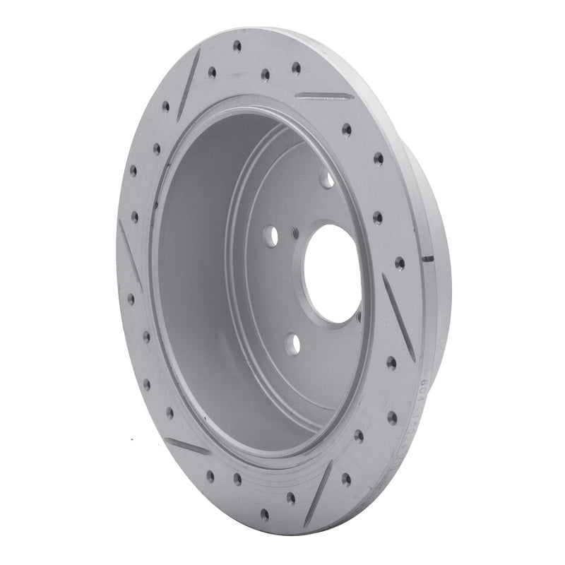 DFC 15 - 21 Subaru WRX Rear Right Drilled & Slotted Geoperformance Rotor | dfc830 - 13024R - JDMuscleSPK997343
